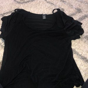 A black blouse